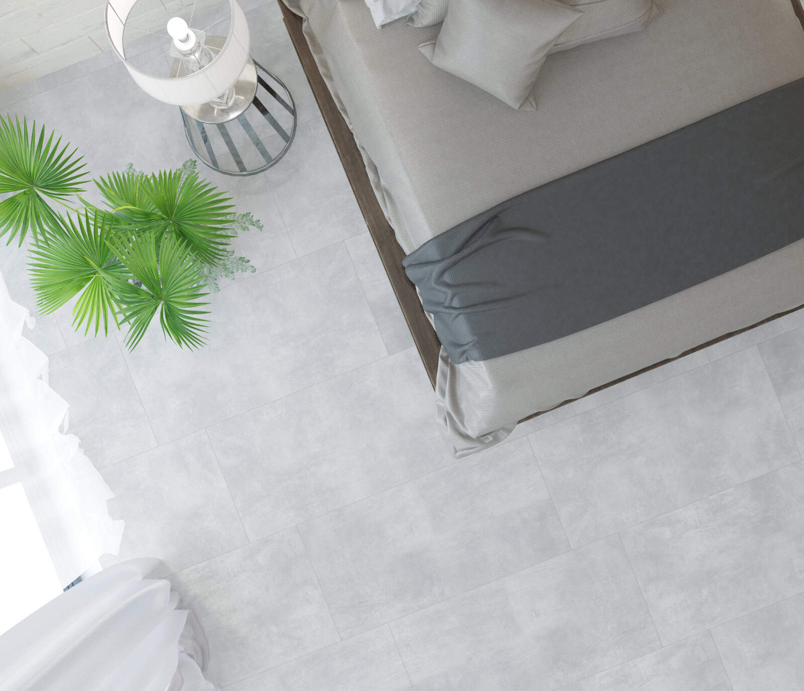 Gresie Porțelanată Rectificată Interior, Exterior 60x120 R OASIS - Gri - KAI Ceramics